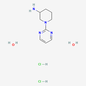 1-(2-pyrimidinyl)-3-piperidinamine dihydrochloride dihydrate