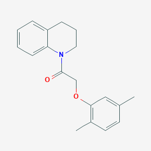 molecular formula C19H21NO2 B380817 1-[(2,5-Dimethylphenoxy)acetyl]-1,2,3,4-tetrahydroquinoline 