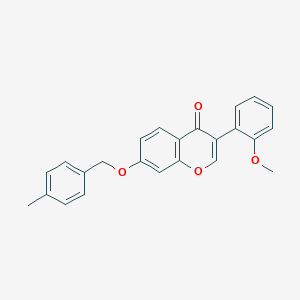 3-(2-Methoxyphenyl)-7-[(4-methylphenyl)methoxy]chromen-4-one