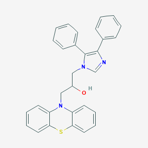 1-(4,5-diphenyl-1H-imidazol-1-yl)-3-(10H-phenothiazin-10-yl)-2-propanol