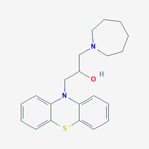 1-(1-azepanyl)-3-(10H-phenothiazin-10-yl)-2-propanol