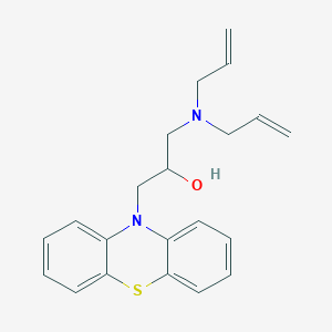 molecular formula C21H24N2OS B380909 1-(diallylamino)-3-(10H-phenothiazin-10-yl)-2-propanol 