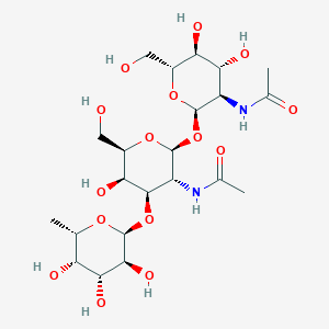 molecular formula C22H38N2O15 B038111 Fadgg CAS No. 124040-67-1