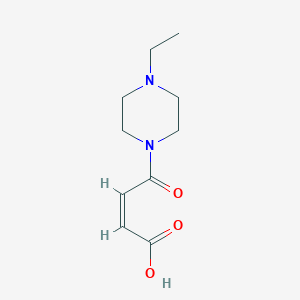 (Z)-4-(4-ethylpiperazin-1-yl)-4-oxobut-2-enoic acid