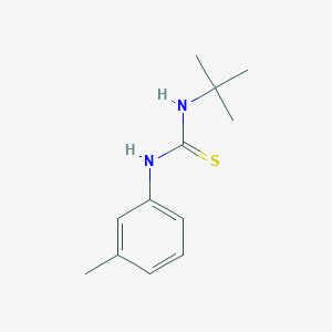 1-Tert-butyl-3-(3-methylphenyl)thiourea