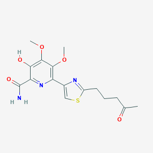 molecular formula C16H19N3O5S B038137 Karnamicin B1 CAS No. 122535-51-7