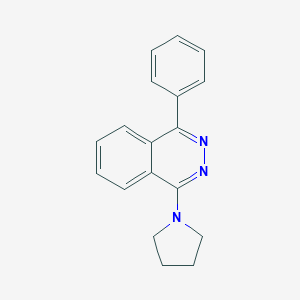 1-Phenyl-4-(1-pyrrolidinyl)phthalazine