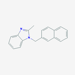 2-Methyl-1-(naphthalen-2-ylmethyl)benzimidazole