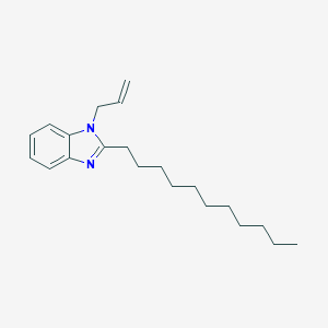 molecular formula C21H32N2 B381531 1-allyl-2-undecyl-1H-benzimidazole 