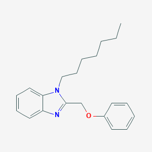 1-heptyl-2-(phenoxymethyl)-1H-benzimidazole