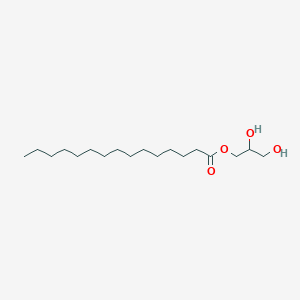 molecular formula C18H36O4 B038170 2,3-二羟基丙基十五酸酯 CAS No. 122636-37-7