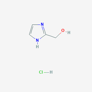 molecular formula C4H7ClN2O B038173 1H-咪唑-2-基甲醇盐酸盐 CAS No. 116177-22-1