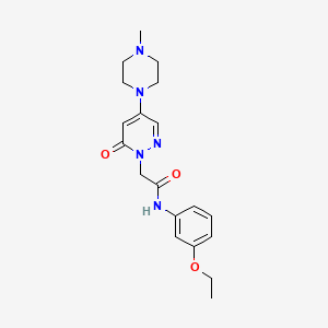 N-(3-ethoxyphenyl)-2-[4-(4-methylpiperazin-1-yl)-6-oxopyridazin-1(6H)-yl]acetamide