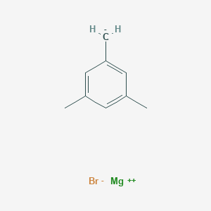molecular formula C9H11BrMg B038184 3,5-Dimethylbenzylmagnesium bromide CAS No. 111823-36-0