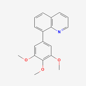 8-(3,4,5-trimethoxyphenyl)quinoline