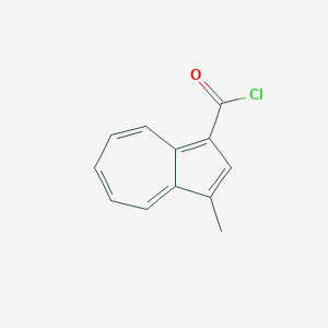 molecular formula C12H9ClO B038189 3-Methylazulene-1-carbonyl chloride CAS No. 120221-76-3