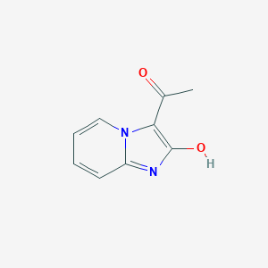 molecular formula C9H8N2O2 B381911 1-(2-Hydroxyimidazo[1,2-a]pyridin-3-yl)ethanone CAS No. 329228-22-0