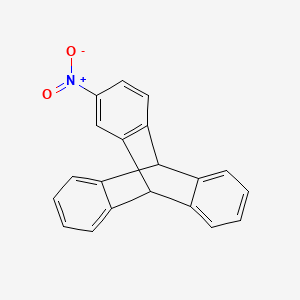 4-nitropentacyclo[6.6.6.0~2,7~.0~9,14~.0~15,20~]icosa-2,4,6,9,11,13,15,17,19-nonaene
