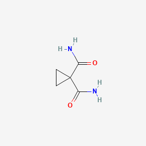 molecular formula C5H8N2O2 B3819353 1,1-cyclopropanedicarboxamide CAS No. 5813-85-4