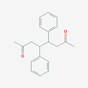 molecular formula C20H22O2 B3819446 4,5-diphenyl-2,7-octanedione CAS No. 14939-03-8