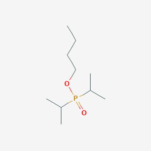 molecular formula C10H23O2P B3819454 butyl diisopropylphosphinate 