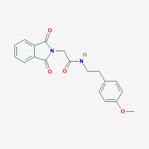 2-(1,3-dioxo-1,3-dihydro-2H-isoindol-2-yl)-N-[2-(4-methoxyphenyl)ethyl]acetamide