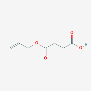 molecular formula C7H10O4 B3819673 4-(烯丙氧基)-4-氧代丁酸 