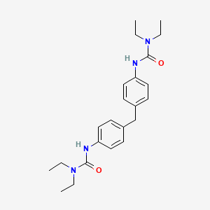 molecular formula C23H32N4O2 B3819733 N',N'''-(methylenedi-4,1-phenylene)bis(N,N-diethylurea) CAS No. 41915-92-8