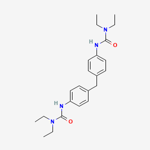 3-[4-[[4-(Diethylcarbamoylamino)phenyl]methyl]phenyl]-1,1-diethylurea