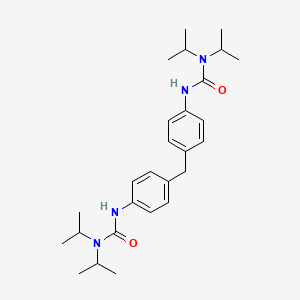 molecular formula C27H40N4O2 B3819740 N',N'''-(methylenedi-4,1-phenylene)bis(N,N-diisopropylurea) CAS No. 93173-06-9