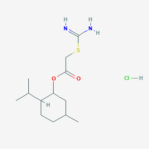 2-isopropyl-5-methylcyclohexyl {[amino(imino)methyl]thio}acetate hydrochloride