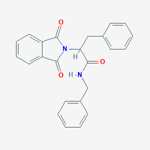 molecular formula C24H20N2O3 B381975 N-benzyl-2-(1,3-dioxo-1,3-dihydro-2H-isoindol-2-yl)-3-phenylpropanamide CAS No. 294655-33-7