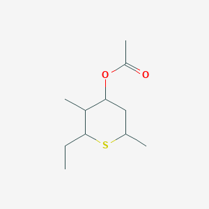 3-O-acetyl-1,5-anhydro-2,4-dideoxy-1-ethyl-2,5-dimethyl-1-thiopentitol