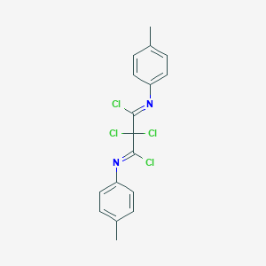 2,2-dichloro-N~1~,N~3~-bis(4-methylphenyl)propanediimidoyl dichloride