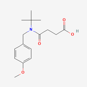 4-[tert-butyl(4-methoxybenzyl)amino]-4-oxobutanoic acid
