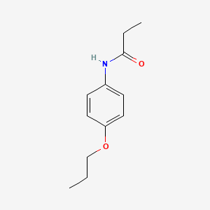 N-(4-propoxyphenyl)propanamide