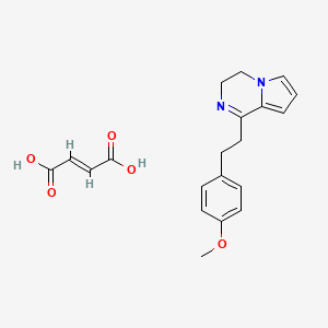 1-[2-(4-methoxyphenyl)ethyl]-3,4-dihydropyrrolo[1,2-a]pyrazine 2-butenedioate