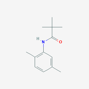 molecular formula C13H19NO B3820784 N-(2,5-dimethylphenyl)-2,2-dimethylpropanamide CAS No. 70298-82-7