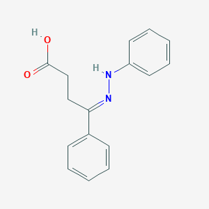 4-Phenyl-4-(phenylhydrazono)butanoic acid