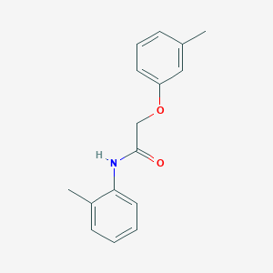 2-(3-methylphenoxy)-N-(2-methylphenyl)acetamide