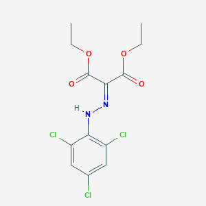molecular formula C13H13Cl3N2O4 B382104 Diethyl 2-[(2,4,6-trichlorophenyl)hydrazono]malonate 