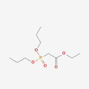 molecular formula C10H21O5P B3821158 ethyl (dipropoxyphosphoryl)acetate 