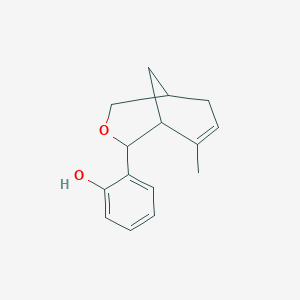 2-(8-methyl-3-oxabicyclo[3.3.1]non-7-en-2-yl)phenol