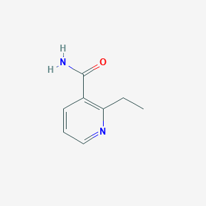 molecular formula C8H10N2O B038214 2-Ethylnicotinamide CAS No. 122775-94-4
