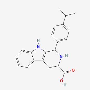 1-(4-isopropylphenyl)-2,3,4,9-tetrahydro-1H-beta-carboline-3-carboxylic acid