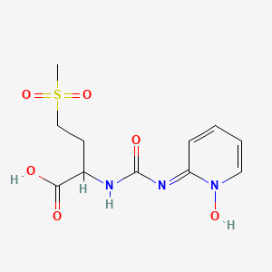 4-(methylsulfonyl)-2-({[(1-oxido-2-pyridinyl)amino]carbonyl}amino)butanoic acid