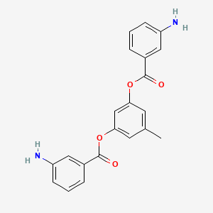 5-methyl-1,3-phenylene bis(3-aminobenzoate)