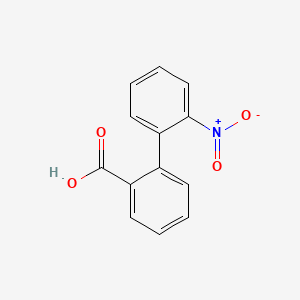 molecular formula C13H9NO4 B3821978 2'-nitro-2-biphenylcarboxylic acid CAS No. 17294-89-2