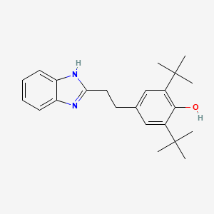 4-[2-(1H-benzimidazol-2-yl)ethyl]-2,6-di-tert-butylphenol