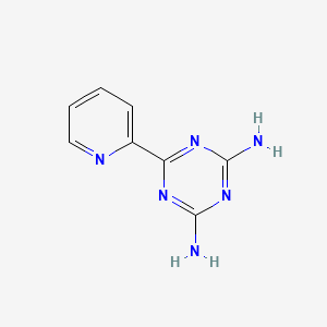 6-(2-pyridinyl)-1,3,5-triazine-2,4-diamine